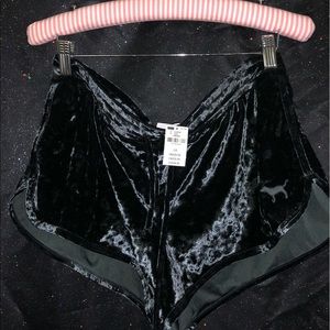 VS PINK Velvet Shorts